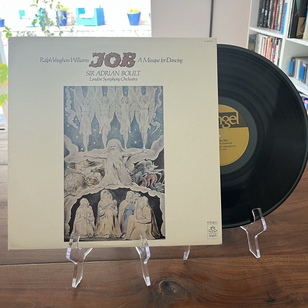 Ralph Vaughan Williams Job A Masque for Dancing LP 1971 Angel S-1-36773